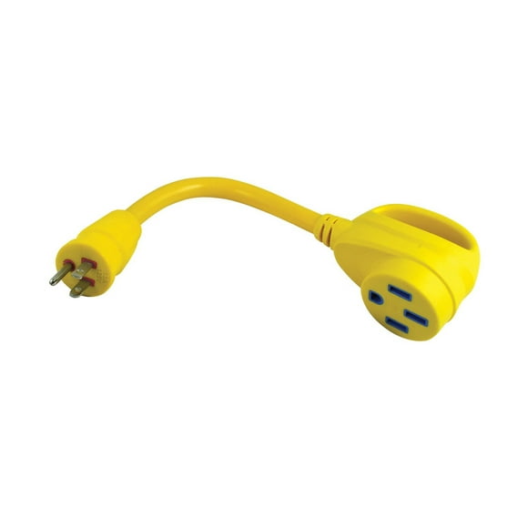 Maro Adaptateur de Cordon d'Alimentation 1550ARV pour Usage Extérieur Uniquement; avec Connexion Étanche; avec Poignée Extra Grand