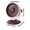 #5240-red, variant on Creatitoy USB Portable LED Desk Fan with Digital Display - Plug-in/Rechargeable 3 Speed High Wind Shaking Head Compact Circulating Fan for Dormitory Office Home Desktop Use