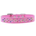 thumbnail image 1 of Sprinkles Dog Collar Confetti Crystals Size 18 Bright Pink, 1 of 1