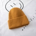 thumbnail image 2 of CoCopeaunt Mens And Womens General-Purpose Wool Cap, Pullover Cap, Rolled Edge Autumn And Winter Warm Knit Cap Fashion, 2 of 6