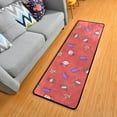 thumbnail image 5 of Kitchen Rugs and Mats Non-Skid Washable Runner Rugs Christmas Cute Reindeer Gifts Long 72x24 inch for Floor Cushioned Hallway Entryway Indoor 2x6, 5 of 7
