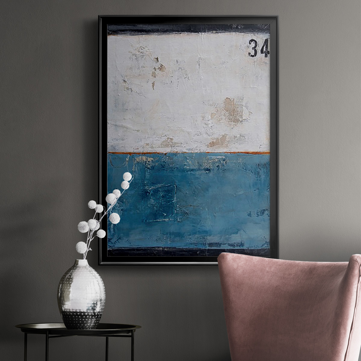Take 34 Premium Framed Print, in Gold, Black, or Silver - Ready to Hang