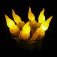 thumbnail image 3 of Teissuly LED Taper Candles, Battery Operated Flameless Flickering Floating Candlesticks, Dripless Handheld Tapered Candles for Home Party Classroom Church Decorations(6Pcs) Teissuly WER202310163009, 3 of 8