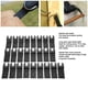 thumbnail image 5 of 25pcs Black Straight Saw Blades, Carpenter Tool Saw Blades, For Cutting Wood Copper PVC Pipe Aluminum ANGGREK Straight Saw Blade, 5 of 8