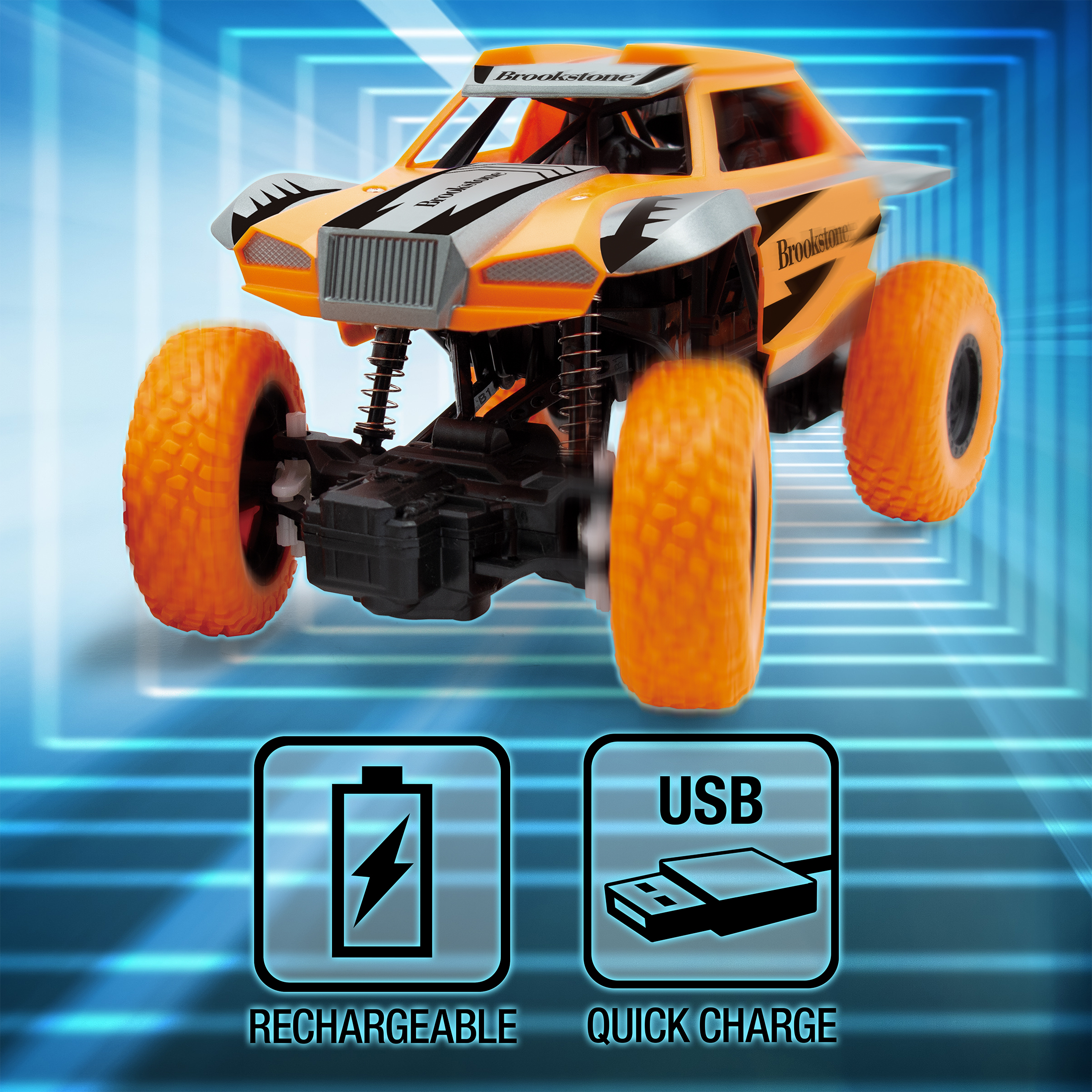 Brookstone 1 24 Knockout Racer Performance All Terrain Battery