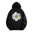 thumbnail image 2 of Tnhcen Fall Winter Unisex Cotton Crewneck Hoodie – Warm Fleece-Lined Graphic Print Sweatshirt Basic Outdoor Casual Wear S-2XL, 2 of 3