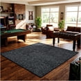 thumbnail image 2 of Koeckritz Rugs Grizzly Grass Slate Grey Indoor/Outdoor Turf Area Rug, 4' x 4', 2 of 8