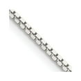 thumbnail image 7 of 925 Sterling Silver 1.5mm Box Chain 18 Inch, 7 of 7