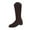 Brown Boots, variant on Juebong Knee High Boots Women Elastic Boots Chunky Low Heel Closed Toe Knitted Fall Long Tall Boots for Women Brown,42