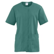 Medline ComfortEase Ladies Snap-Front Scrub Top