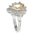 thumbnail image 2 of 925 Sterling Silver Genuine Citrine Engagement Rings for Women Make Great Birthday Gifts, 2 of 5