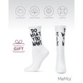 thumbnail image 6 of MeMoi Women's Do What You Want Cotton Blend Crew Socks - Mens - Male, 6 of 7