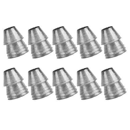 Raindrops 10 Pcs Splitting Axe Chopping 1.60X1.30X1.30CM Silver