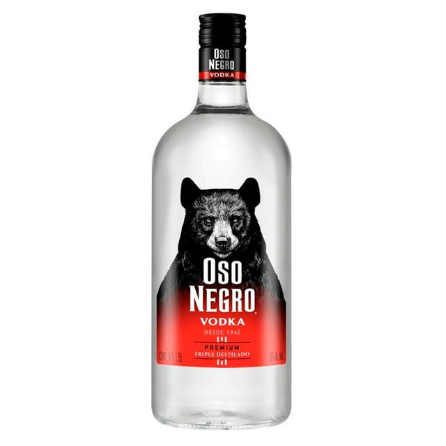 Paquete de 3 Vodka Oso Negro 1.75 L
