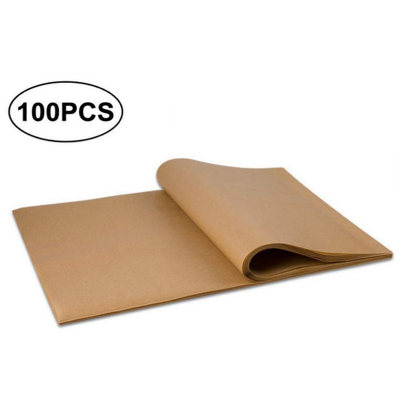 200PCS 30*40cm Greaseproof Baking Parchment Paper Nonstick Roll Sheet Kitchen UK 