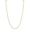 thumbnail image 3 of 10k Yellow Gold 1.9mm Box Chain Necklace Pendant Charm, 3 of 9