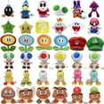 thumbnail image 2 of 41 Styles Mario Plush Toys Goomba Toad Yoshi Boo Kamek Shy Guy Nabbit Koopa Troopa Ice Flower Anime Stuffed Cartoon Peluche Doll Fire Flower, 2 of 6