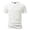 White, variant on Mens T Shirts Men's Casual Summer T Shirt with Embossed Design for Daily Wear and Vacation Size:S