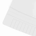 thumbnail image 3 of YAHHU Sink Edges Protector Expandable Silicone Splashproof Mat Multipurpose Countertop Guard for Kitchen Bathtub Sinks White, 8.66 inches / 22 cm, 3 of 4