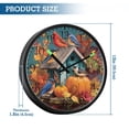 thumbnail image 3 of Voice Activated Clock with Glow Light 12 Inch Large Silent Wall Clock Battery Operated for Home Decor Birdhouse and Colorful Birds, 3 of 8