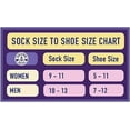 thumbnail image 3 of Yacht & Smith Mens Diabetic Neuropathy Edema Socks, Cotton Crew, Ankle Medical Sock, Size 10-13, 3 of 6