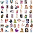 Pop Music Singer Tayloris Stickers for Adult, 100Pack Waterproof Vinyl