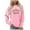 Light Pink, variant on Women Sweatshirt Sweat Shirts Women Long Sleeve Pullover Sweatshirt for Women White Sweatshirts for Women Fall Basics Womens Clothing Preppy Teen Clothes