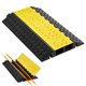 thumbnail image 1 of Protector de cable VEVOR, cubierta de goma para rampa, capacidad de 22000 lb/eje, 2 canales, 1 of 9