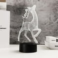 thumbnail image 3 of YSITIANNA 3D Illusion Night Light, Elk LED Desk Lamp & 7 Color Change Decor Nightlight, Bedroom Decorations Bedside Lamp, Birthday Christmas Gifts for Man Teens Boys Girls Kids STNL#2926, 3 of 6