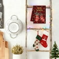thumbnail image 6 of Christmas Kitchen Towels and Dishcloths Absorbent Merry Christmas Hand Dish Tea Towels Plaid Decoration for Xmas Home Gift Supplies (B), 6 of 6