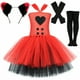 thumbnail image 2 of Disfraz de Anime Charlie Cosplay Momningstar, falda con accesorios para la cabeza, disfraz de Halloween, Navidad, carnaval, fiesta, 2 of 5
