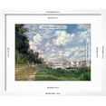 thumbnail image 3 of The Marina at Argenteuil, 1872, Scenic Framed Art Print Wall Art by Claude Monet Sold by Art.Com, 3 of 6