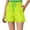Yellow, variant on Oalirro Women's & Men's Summer Beach Shorts with Inner Mesh Lining, Elastic Waist Comfort Casual Shorts with Pockets - Quick Dry Athletic Swim Shorts for Outdoor Sports