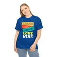 thumbnail image 2 of Love Wins Lesbian Gay Bisexual Transgender LGBT Ally Womens Plus Size Tops, 2 of 8