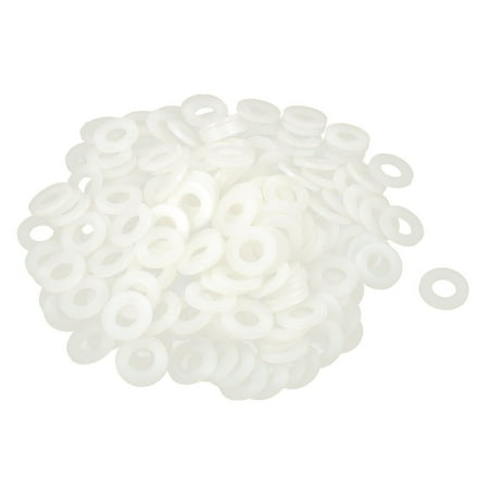 

Unique Bargains 100 Pcs M10x20mmx2mm Plastic Round Flat Washer Gasket Seal Ring Beige