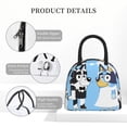 thumbnail image 4 of Johaoi Bluey for Lunch Box Lunch Bag for Women Adults Men, Reusable Insulated Lunch Tote Bags Large Capacity for Office Picnic Hiking Beach-One Size, 4 of 6