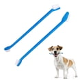 thumbnail image 4 of 2 Pc Dog Cat Toothbrush Pet Dual Headed Dental Hygiene Clean Extra Soft Bristles, 4 of 4