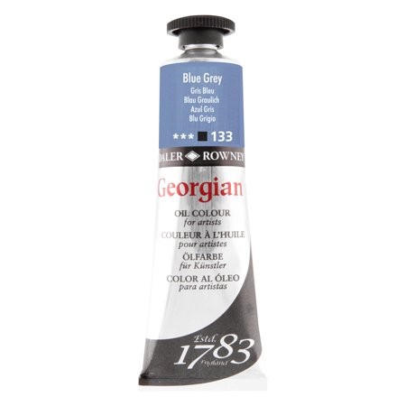 UPC: 0000050859559 | Daler-Rowney Georgian Oil Color  38ml Tube  Blue Gray