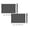 A 2PCS, variant on Retractable Pet Gate Foldable Mesh Divider, Suction Cup AntiJump Fence, ChildProof Barrier Screen, Expandable Protective Net Portable Mesh Guard Creating Boundaries in Stairway