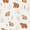 Gray Bears, variant on Yayeee Foldable Storage Basket for Shelves with Handles Waterproof Cloth Bins, Gray Bears