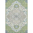 thumbnail image 2 of Addison Rugs Mayfield Premium Machine Washable Traditional Oriental Aloe Rectangle Rug, 10' x 14', 2 of 6