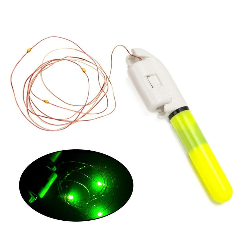 Waterproof Led Fishing Night Light Electronic Float Rod Tip Luminous Stick  Light
