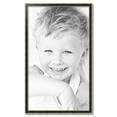 thumbnail image 2 of ArtToFrames 26" x 44" Black Panel With Silver Lip Picture Frame, 26x44 inch Multi Wood Poster Frame (WOM-5093),  Pack, 2 of 7