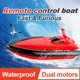 thumbnail image 2 of Versión mejorada de 2.4G de lancha motora de control remoto de alta velocidad (versión eléctrica doble roja), 2 of 4