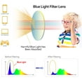 thumbnail image 6 of LNKOO nti Blue Light Glasses for Kids Computer Glasses,Silicone Goggles Soft Frame UV Protection Anti Glare Eyeglasses Computer Glasses Video Gaming Glasses (2 pks Pink-Green+Blue-Yellow), 6 of 7