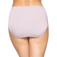 thumbnail image 3 of Women's Vanity Fair 13108 Illumination Hi-Cut Brief Panty (Whimsical Lilac 6), 3 of 3
