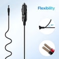 thumbnail image 5 of 12V Car Adapter for All Comfier Neck Back Massage Cushion Cigarette Lighter Car Charger Adapter, 5 of 6