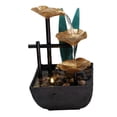 thumbnail image 1 of Wweixi Relaxation Tabletop Water Fountain Indoor Garden Desktop Waterfall Decor, 1 of 6