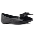 thumbnail image 3 of Ballerina De Charol Para Niña Vestir Casual Ninos negro 21, 3 of 5