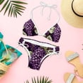 thumbnail image 6 of Grape Swim Suit Women Bikini Set, Detachable Sponge, Adjustable Strap, Two-Pack - Beach, Pool, Vacation, 6 of 6